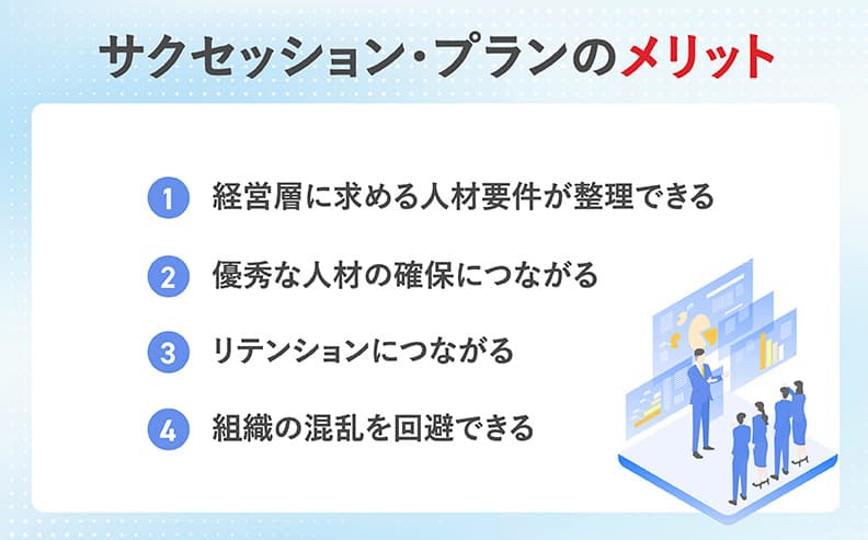 サクセッション・プランのメリット