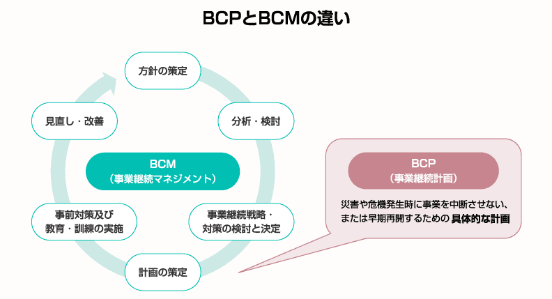 BCPとBCMの違い